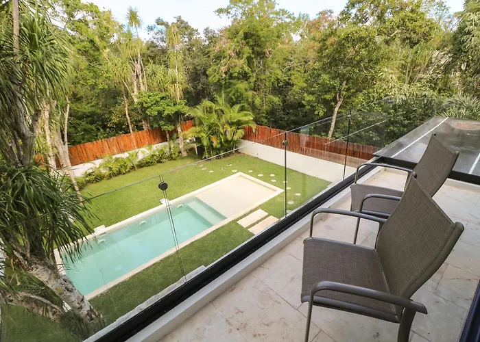 Villa Familiar Con Alberca Privada En Tulum Country Club Riviera Maya *