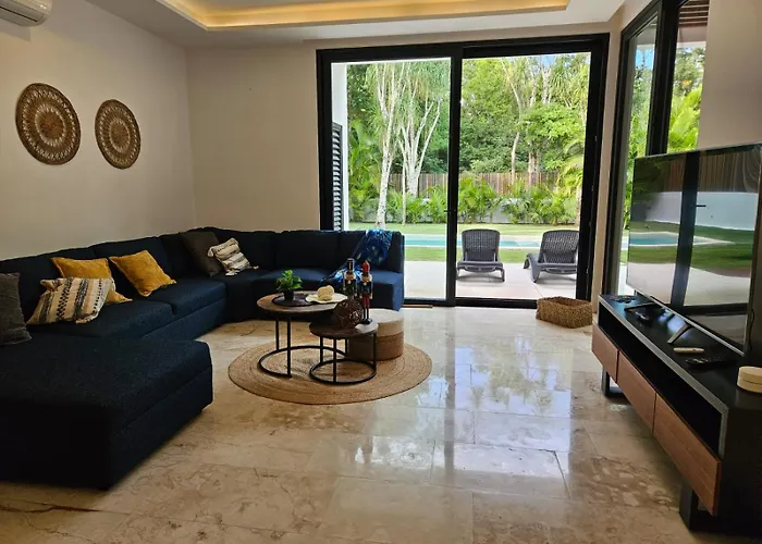 Familiar Con Alberca Privada En Tulum Country Club Riviera Maya *