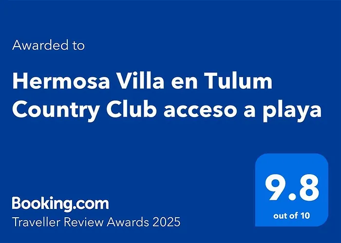 Familiar Con Alberca Privada En Tulum Country Club Riviera Maya * Akumal